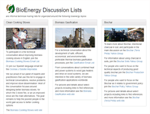 Tablet Screenshot of bioenergylists.org