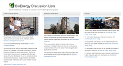 Desktop Screenshot of lists.bioenergylists.org